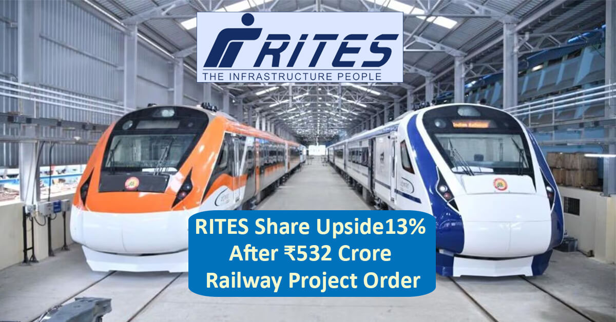 Rites Share Rises 13%