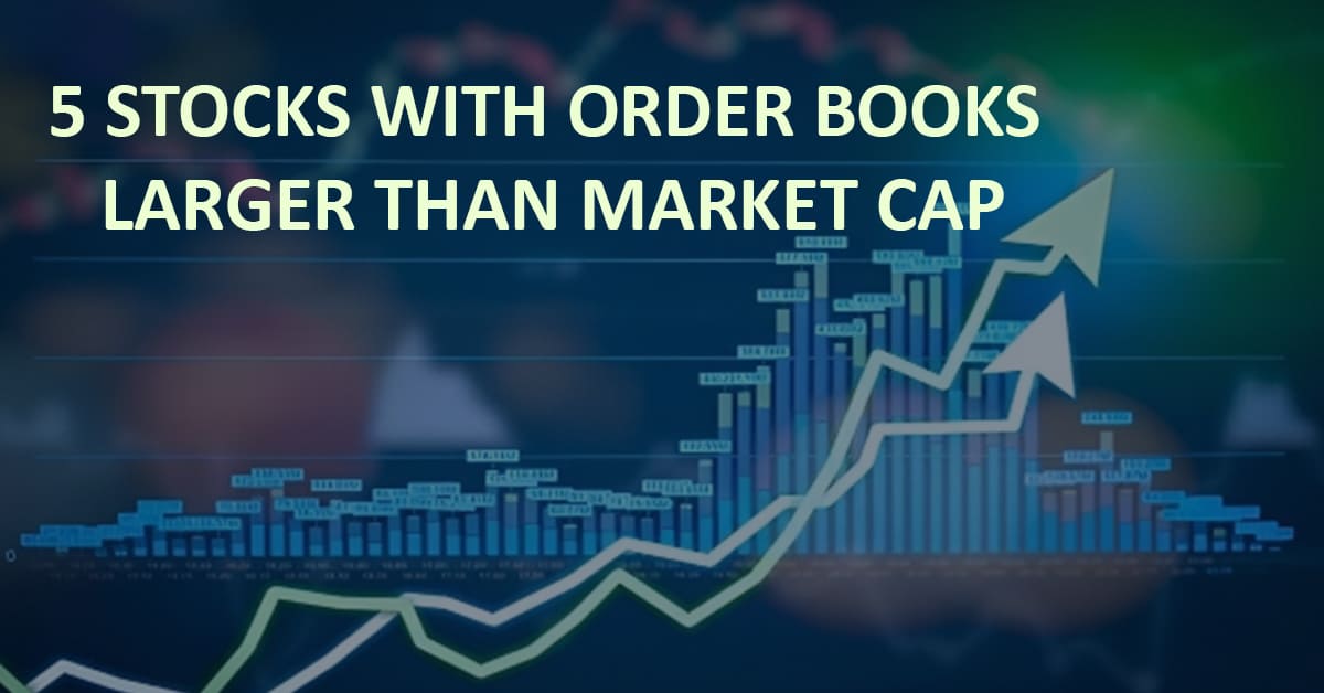 5 Stocks with Order Books Larger Than Market Cap